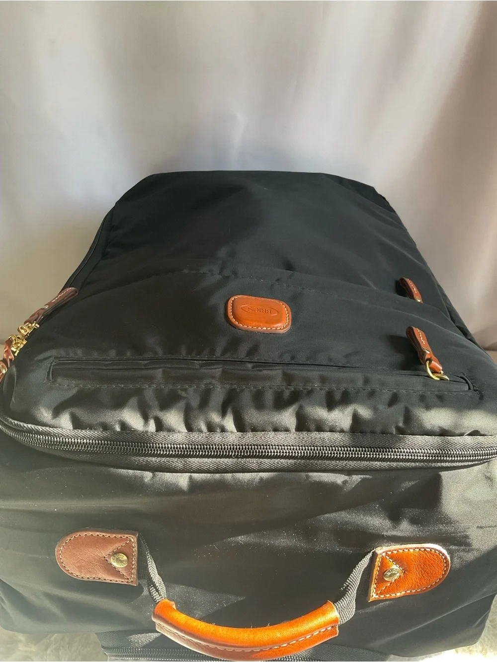 Bric’s Milano Black Nylon Rolling Carry-On /- Italian Designer Luggage
